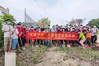 爱树护绿 共建绿色家园——九游体育集团党支部参加大龙街道党委组织