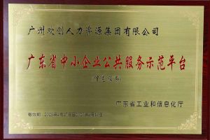 九游体育集团被认定为2022年广东省中小企业公共服务示范平台