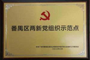 喜讯！九游体育集团党支部荣获“番禺区两新党组织示范点”