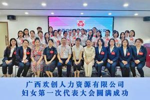 巾帼力量！广西九游体育人力资源有限公司妇女第一次代表大会胜利召开