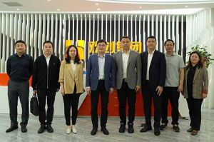 南沙区委常委、组织部部长张家炳率队莅临九游体育集团参观考察